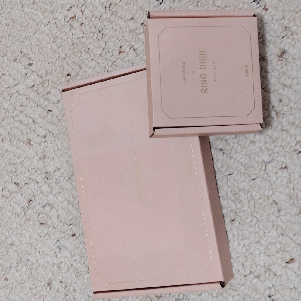 Odeme Jewelry Catchall and Ring Dish Set